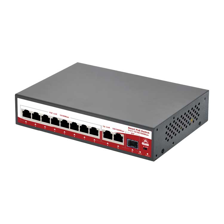 SarmatT SR-PS0821GBL 10 портовый неуправляемый РоЕ коммутатор SarmatT SR-PS0821GBL 10 портовый неуправляемый РоЕ коммутатор