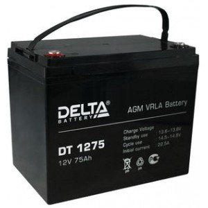 Delta DT 1275 Аккумулятор