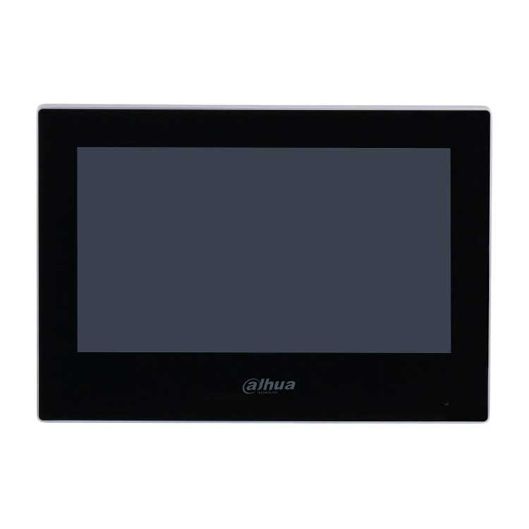 Dahua DHI-VTH2621G-WP Видеодомофон IP 7 дюймовый с WiFi, черный Dahua DHI-VTH2621G-WP Видеодомофон IP 7 дюймовый с WiFi, черный