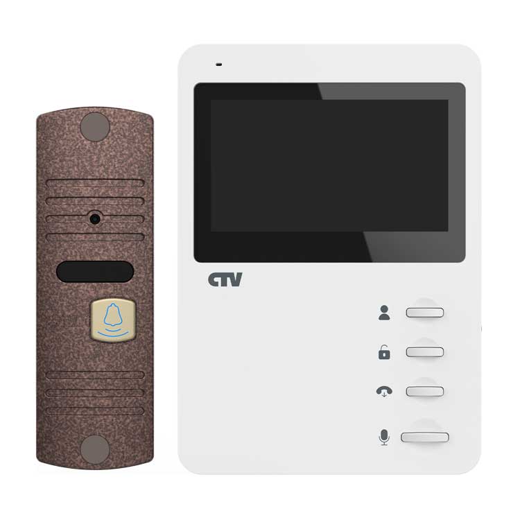 CTV-DP1400N Комплект видеодомофона CTV-DP1400N Комплект видеодомофона