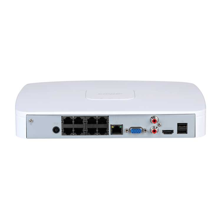 Dahua DHI-NVR4108-8P-EI 8-канальный IP-видеорегистратор c PoE Dahua DHI-NVR4108-8P-EI 8-канальный IP-видеорегистратор c PoE