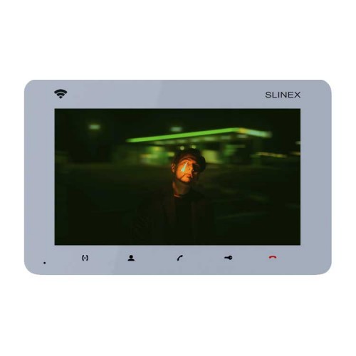 Slinex SM-07N Cloud Silver Цветной, настенный LCD дисплей Slinex SM-07N Cloud Silver Цветной, настенный LCD дисплей